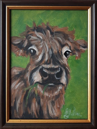 Cow original painting - original,