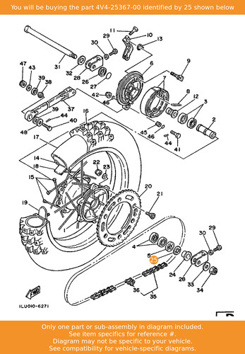 Yamaha cover hub dust - cover,,