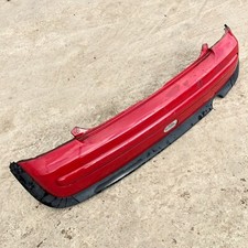MINI ONE COOPER R50 2001-2006 GENUINE REAR BUMPER COMPLETE IN RED