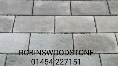 Concrete paving charcoal - concrete, 44
