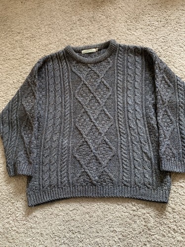 Vintage bernard knit jumper - st,