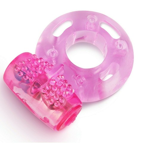 Vibrating stretchy cock ring - vibrating,