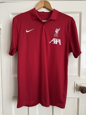 Nike Liverpool 2021-2022 Mens Medium Red Polo shirt