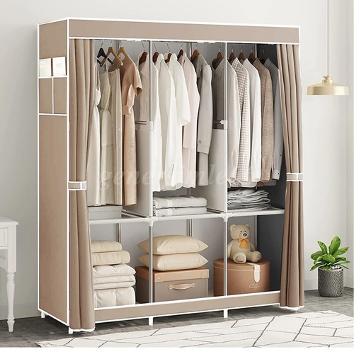 Fabric canvas wardrobe - canvas, with