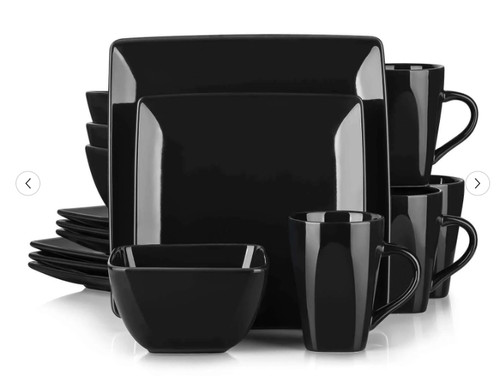 Vancasso soho black 16pc - soho,