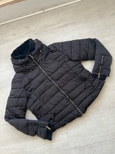 Womens Black Zara Puffer