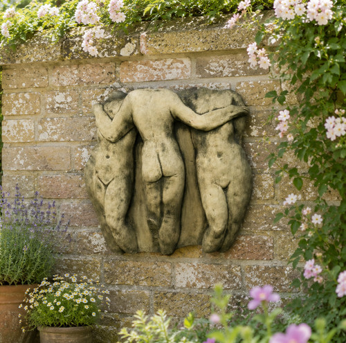 Three graces wall - wall, plaque