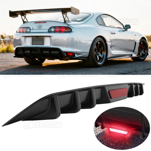 Glossy rear diffuser - rear,