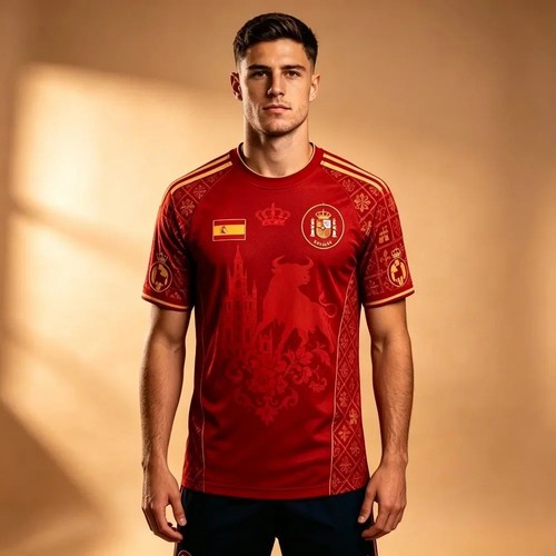 Spain football shirt - football, fifa