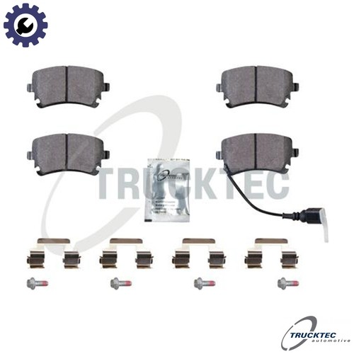 Brake pad set disc - set,