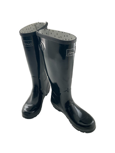 Joules black glossy - black,