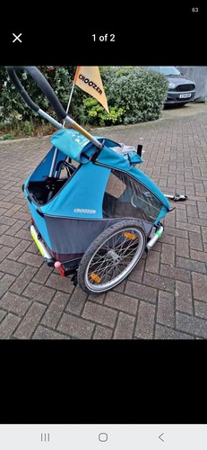 Bike trailer for - or, dog