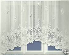 White Leaf Jardiniere Net Curtain,Last few left now 