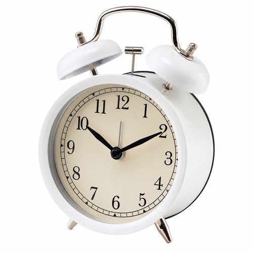 Ikea dekad white alarm - white, clock
