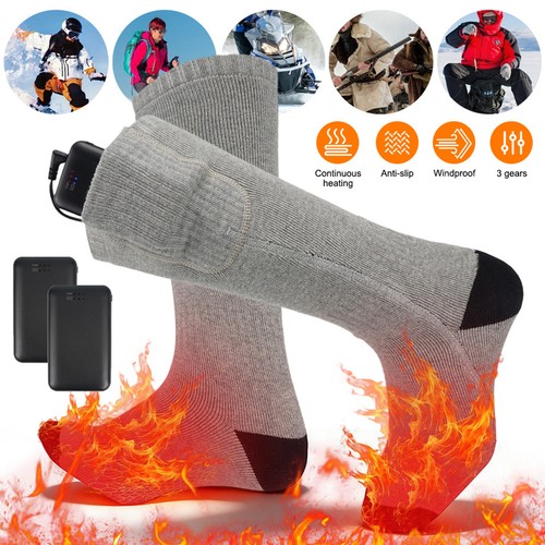 4000mah electric heated socks - electric,