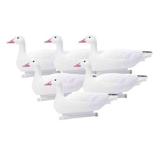 Fullbody white waterfowl decoy - fullbody,