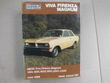 VAUXHALL VIVA HB, HC, FIRENZA