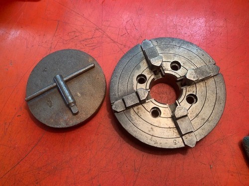 Pratt burnerd 4 jaw - burnerd, 6"