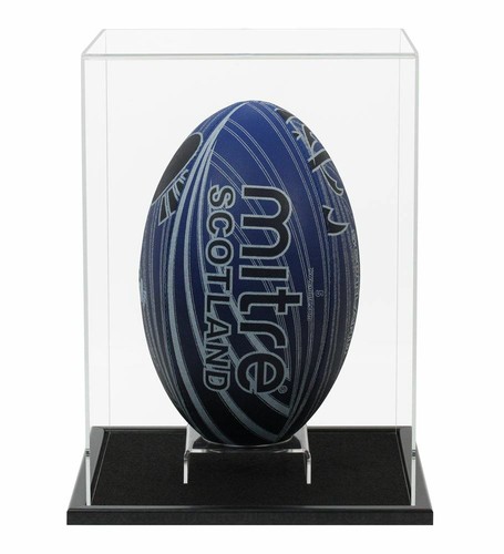 Rugby ball acrylic display - rugby,