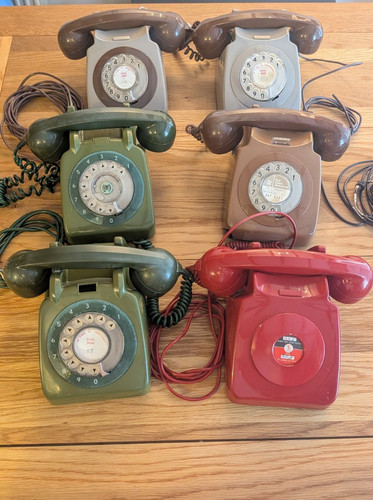 Vintage retro rotary - 6, dial