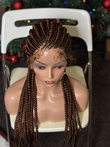 Cornrow synthetic braided - synthetic,