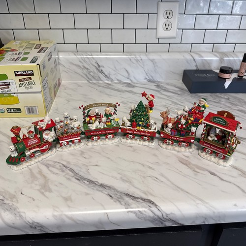 Bichon frise christmas express - bichon,