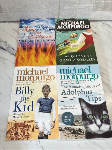 Michael morpurgo paperback - morpurgo, 4x