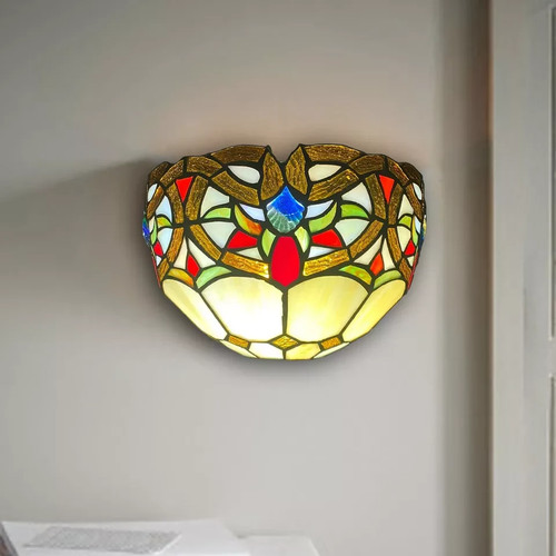 Tiffany wall light inch - wall, 12