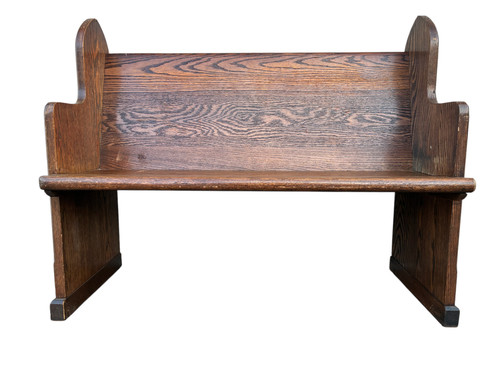 Antique synagogue bench - synagogue, church