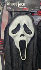 Classic Official Ghost Face Scream Mask With Shroud Easter Unlimited Fun world