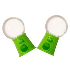  2 Pcs Candy Dispenser for Office Desk Machine Decor Kids Gumballs