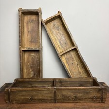 Vintage Indian Double Wooden