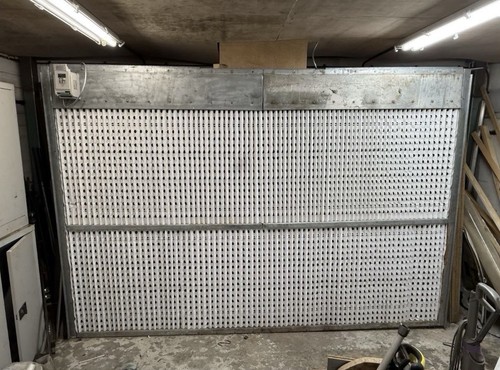 Spray booth filter box - booth,