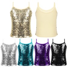 Kids Girls Sparkly Sequined