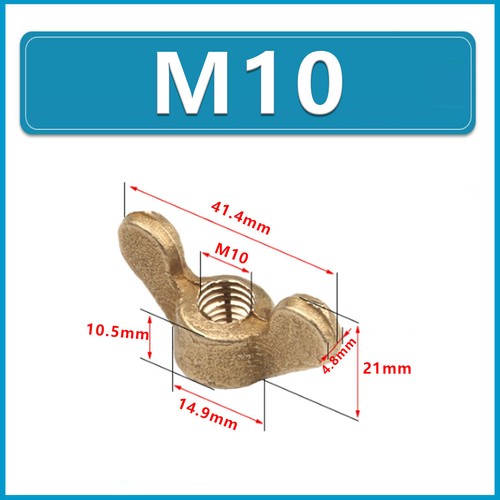 Solid brass wing - solid, for