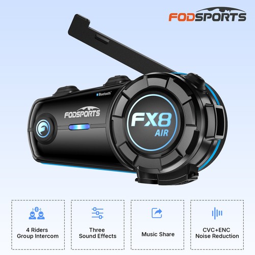Fx8 air motorcycle - air, intercom