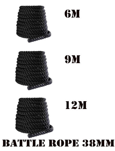 Battle rope 38mm unisex heavy - unisex,