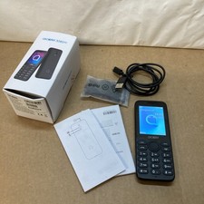 Alcatel 3080G 4G Black Unlocked 128MB 2.4" 1.3MP 64MB RAM SMS Mobile Phone