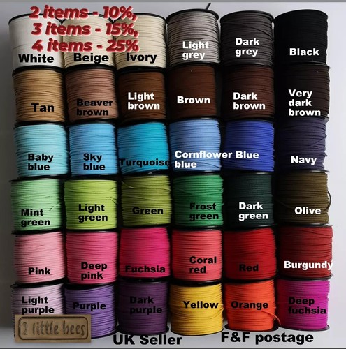Flat faux suede - faux,