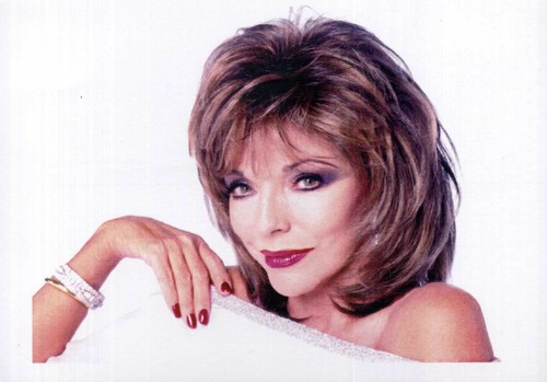 Joan collins signed photograph - signed,