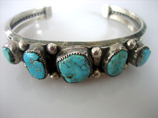 VINTAGE NAVAJO STERLING SILVER