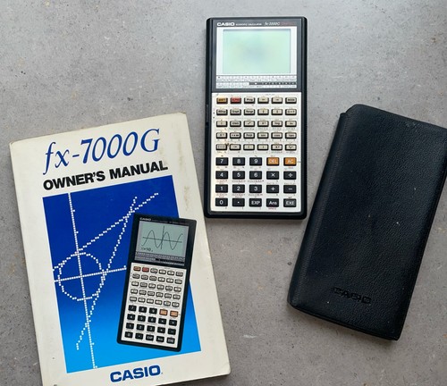 Casio vintage 7000g - vintage, fx-7000g