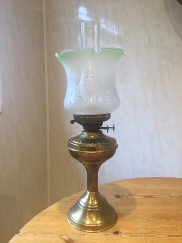 Vintage oil lamp excellent - lamp.,