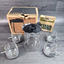 Pyrex Glass Candle Warmer Set