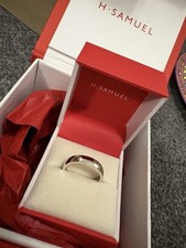 H Samuel Men’s Silver Ring