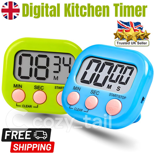 Digital kitchen timer magnetic - digital,