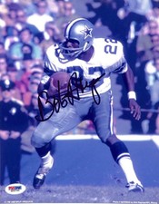 Bob Hayes Autographed 8x10 Photo Cowboys PSA/DNA Sticker Only