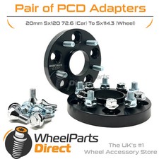 Adapters 5x120 72.6 (Car) to 5x114.3 66.1 (Wheel) 20mm for BMW Z3 [E36] 95-03