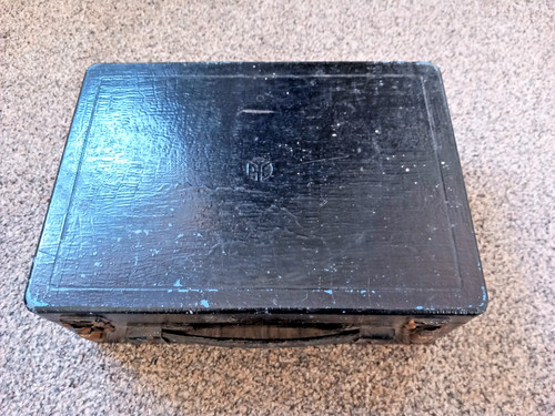 Pye black wooden cased - black,