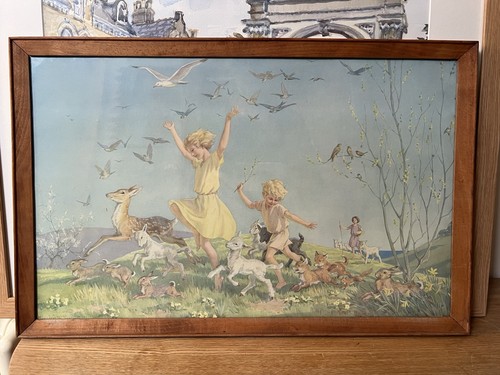 Vintage framed print - vintage,